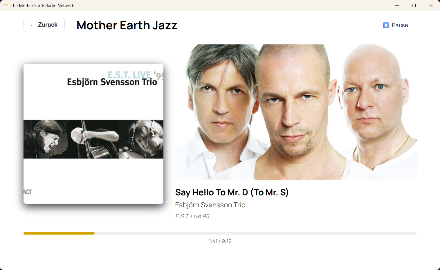 Mother Earth Radio live in de app Mother Earth Radio live in de app